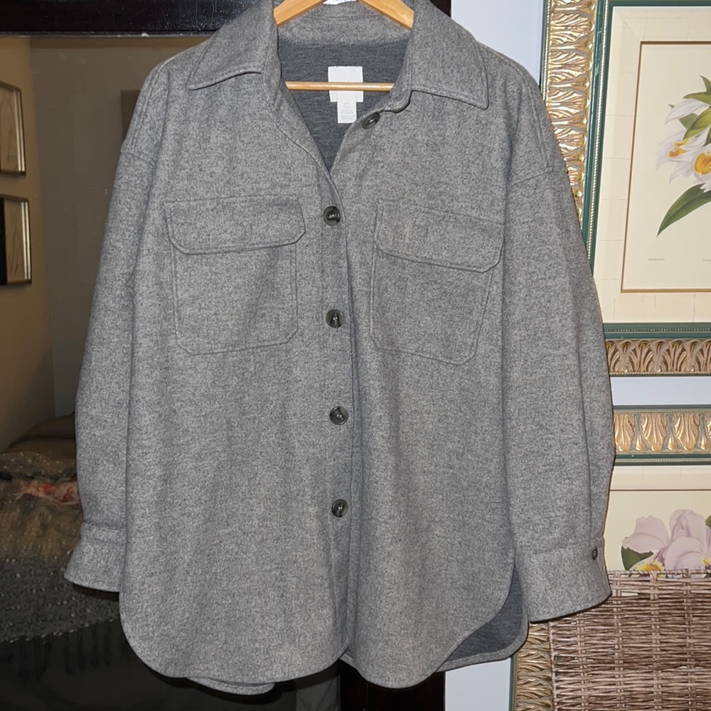 Charcoal Shacket